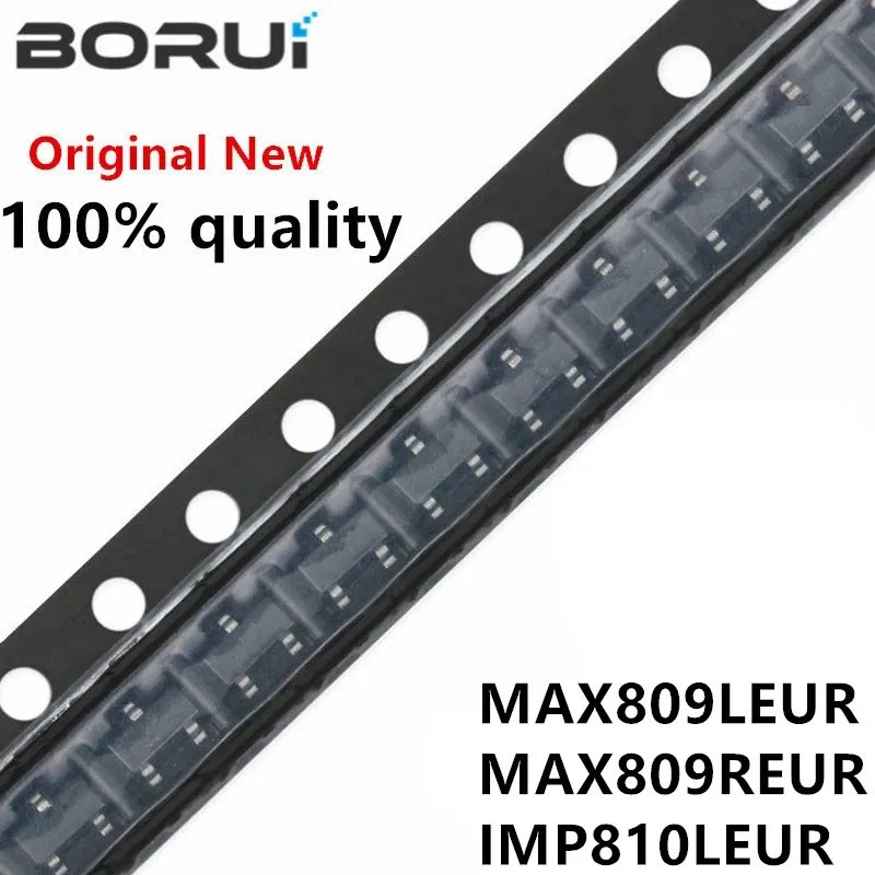 20 Cái / lốc Mới MAX809L MAX809LEUR AAAA SOT23 4.63v MAX809REUR MAX809 AFAA IMP810LEUR-T IMP810LEUR 