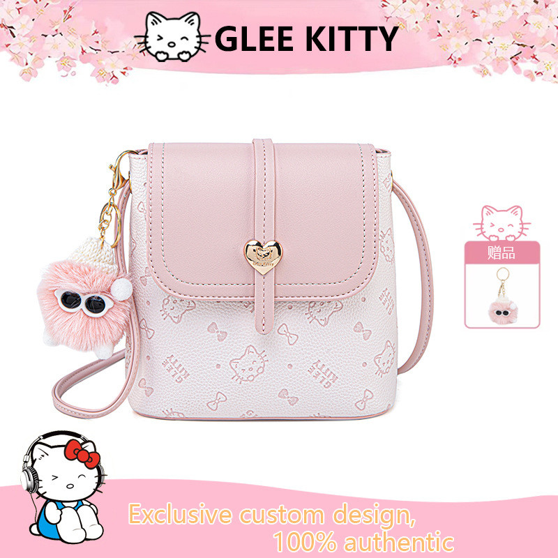 Miew.stu Túi đeo chéo nữ Glee Kitty cute, túi xách mini cao cấp basic - Phong cách trẻ trung, xinh x
