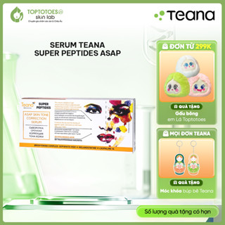   HÀNG NHẬP KHẨU  Serum Teana Super Peptides ASAP dưỡng trắng mờ thâm cải thiện kết cấu da 