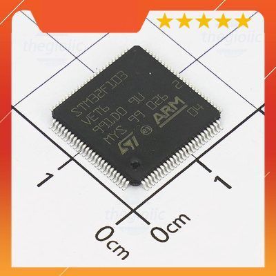 STM32F103VET6, 32-Bit ARM Cortex M3 Microcontroller, 72MHz, 512KB FLASH, 100-LQFP IoT Maker 90
