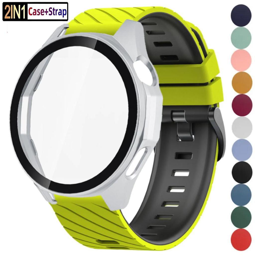 Ốp Lưng TPU Dây Đeo Cho Huawei Watch GT6 46mm GT6 Pro 46mm GT5 GT5 Pro Dây Đeo Đồng Hồ Silicon Mềm V