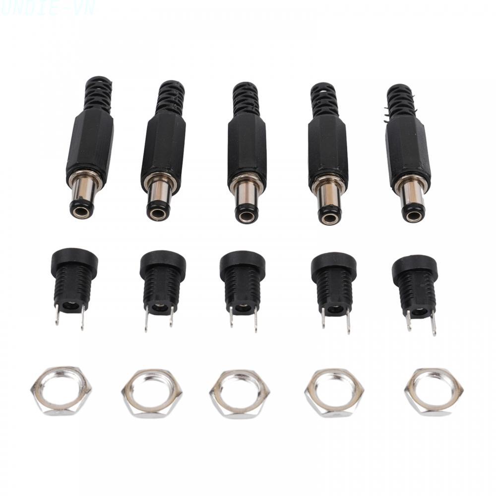 UNDIE❤️DC Panel Mounts Terminal BARREL Wire CONNECTORS Cable Connectors FEMALE