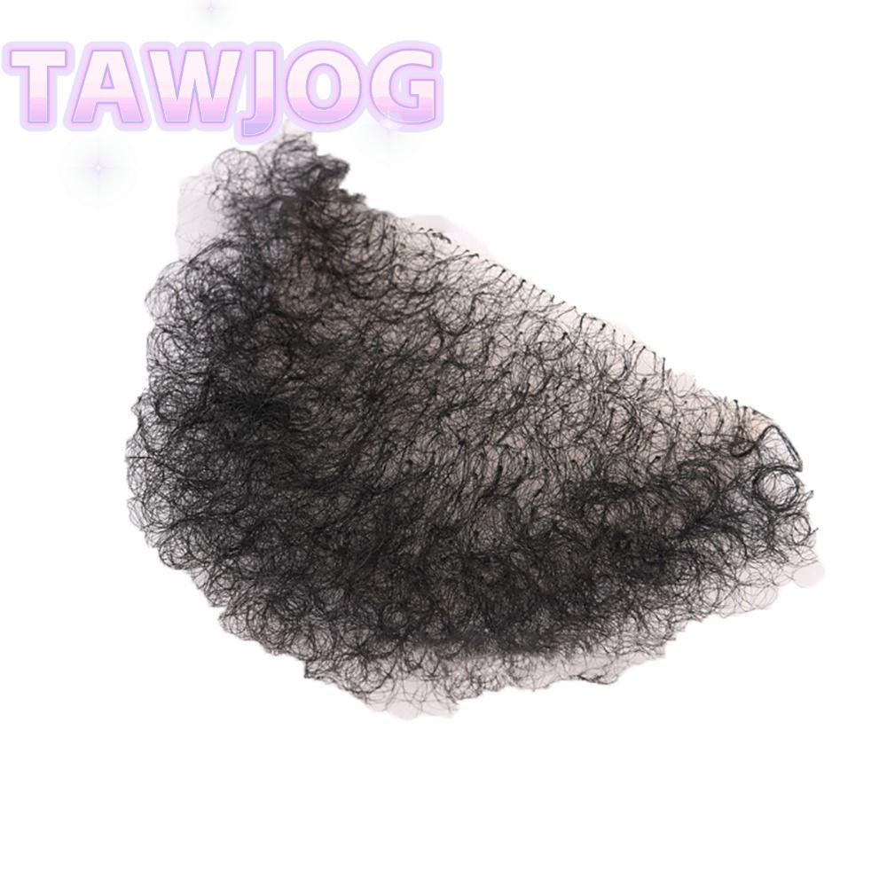 TAWJOG Giả Pug Tóc Nữ Búp Bê Silicon Mô Phỏng Thật Dán Giả Riêng Dán Thêm Khối Lượng Tóc Hiệu Ứng Th