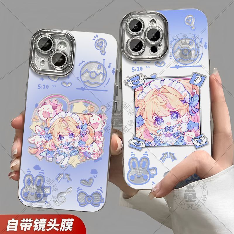 Ốp điện thoại Liên minh huyền thoại / Gwen / Q Phiên bản Gwen League of Legends Thích hợp cho iPhone