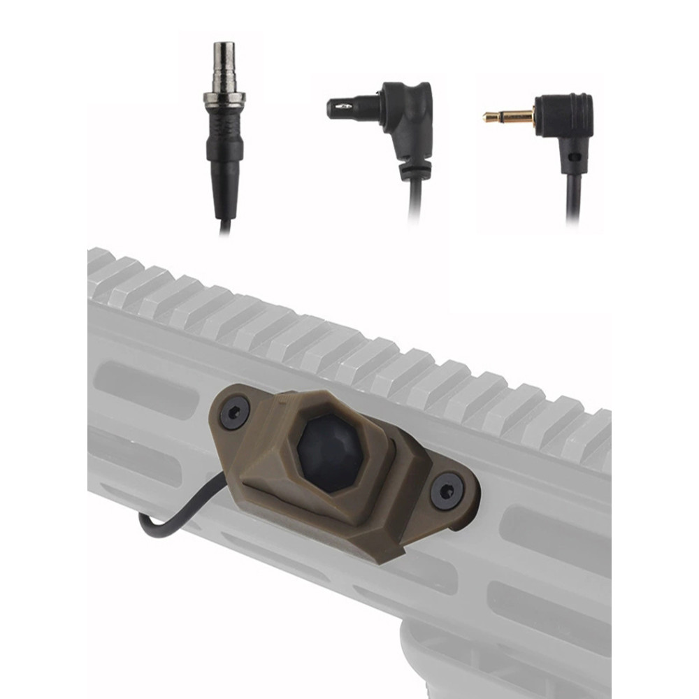 AXON Dây Đơn Điều Khiển Đuôi Chuột MAWL / PEQ15 Laser Switch Đèn Pin SF / 2.5 / Cần Cẩu Laser Giao D