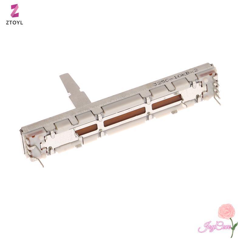 [ZTO-T] 1Pc RS45 Series Straight Slip Potentiometer Pitch Tempo Fader 10KB × 2 DCV1024 Tổng chiều dà