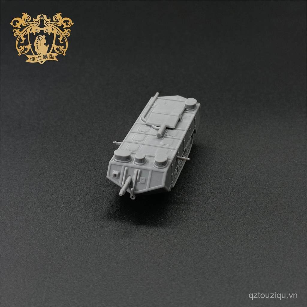Plain Group Saint Salmon Thế chiến II Xe tăng tỷ lệ 1 / 144 Mô hình in 3D