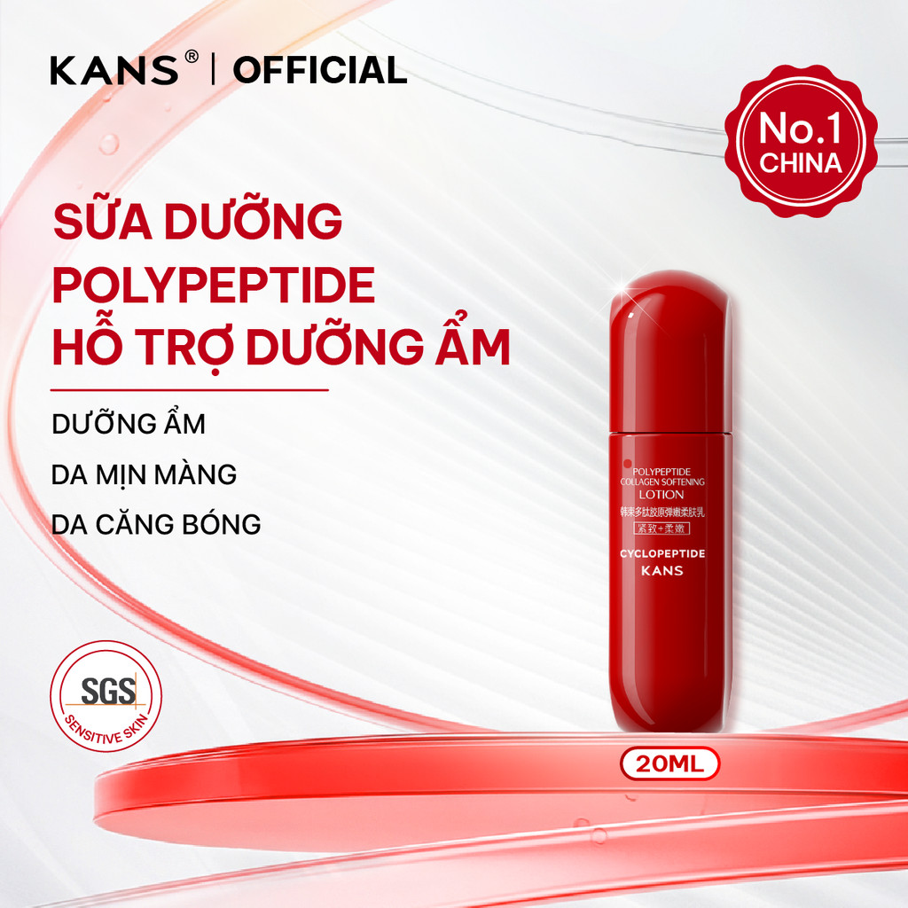 [Gift Not for Sale] Toner Nước Cân Bằng Dưỡng Ẩm Cấp Ẩm Và Phục Hồi Da 20ml