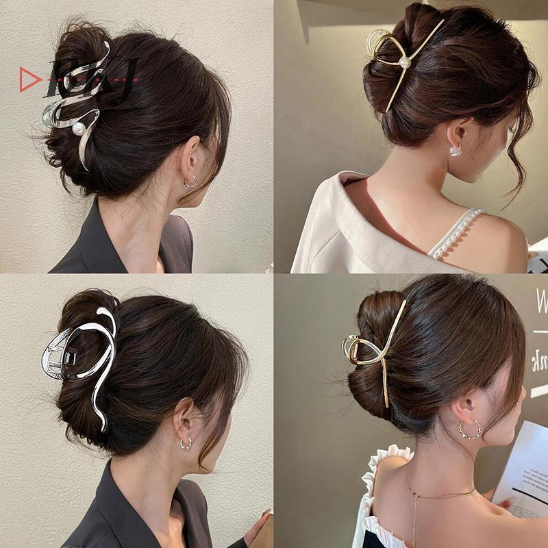 [KJ] Kẹp tóc không đều thời trang Kẹp cá mập cá tính dành cho nữ Cô gái Phụ kiện tóc đa năng Kẹp tóc