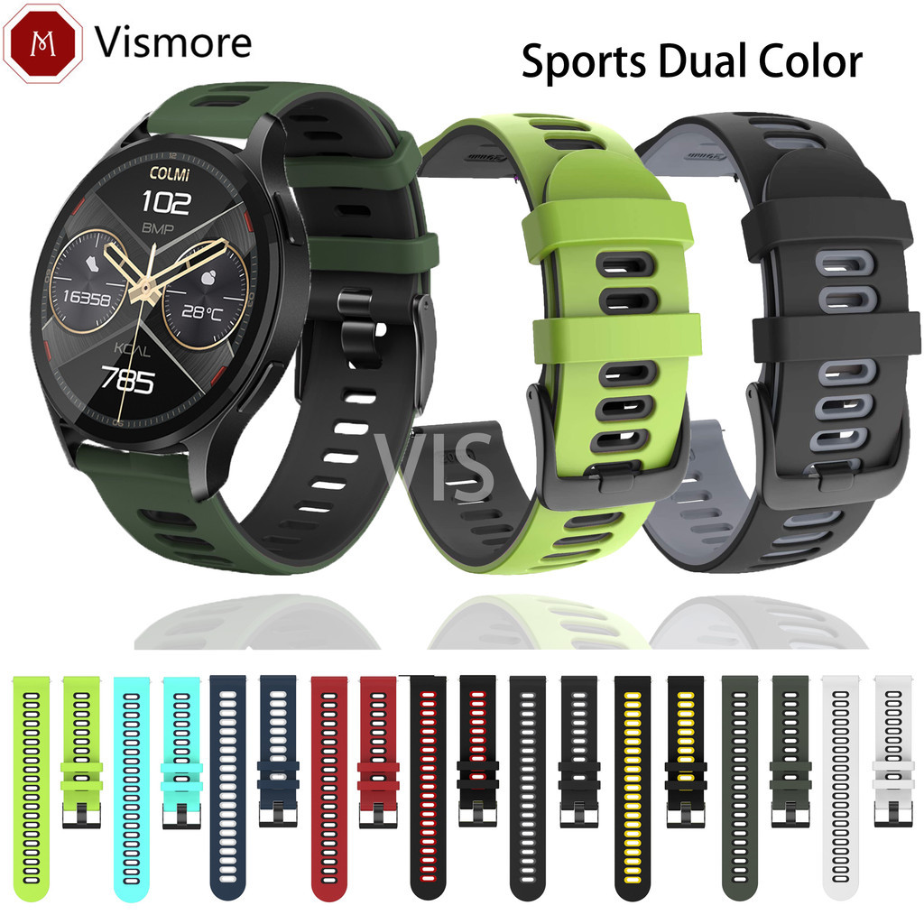 Dây đeo thể thao mềm cho COLMI P60 / P68 / P78 / P82 / P8 / P9 / P28 / P73 / P76 / P81 Plus Pro Land