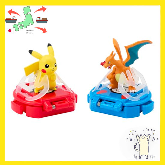 [Japanese Version] Pokemon Mon Colle Battleze Pikachu VS Lizardon