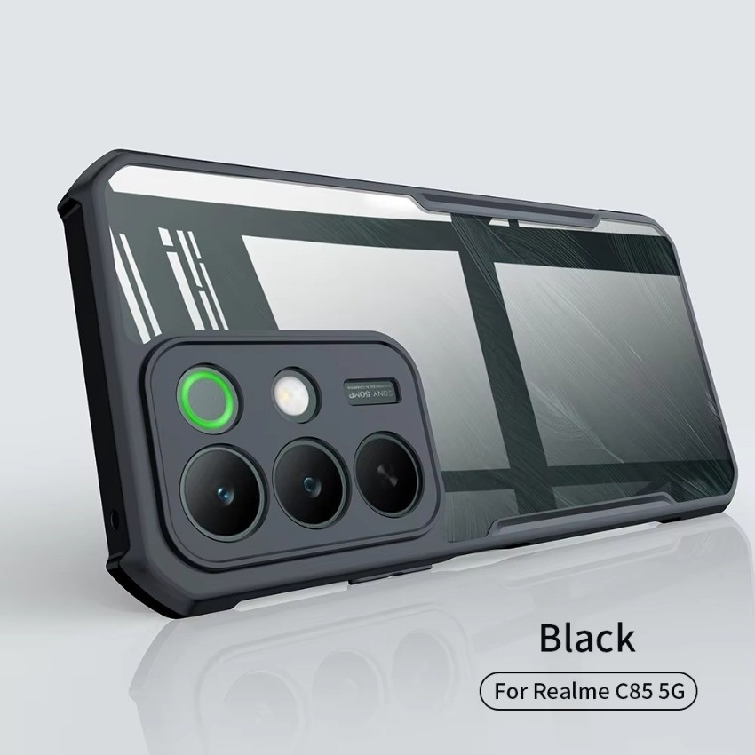 Ốp Lưng Chống Sốc Acrylic Cho Realme C85 Pro C75 C71 Note 70T GT 7 7T Vỏ Túi Khí Giáp Trong Suốt Vỏ 