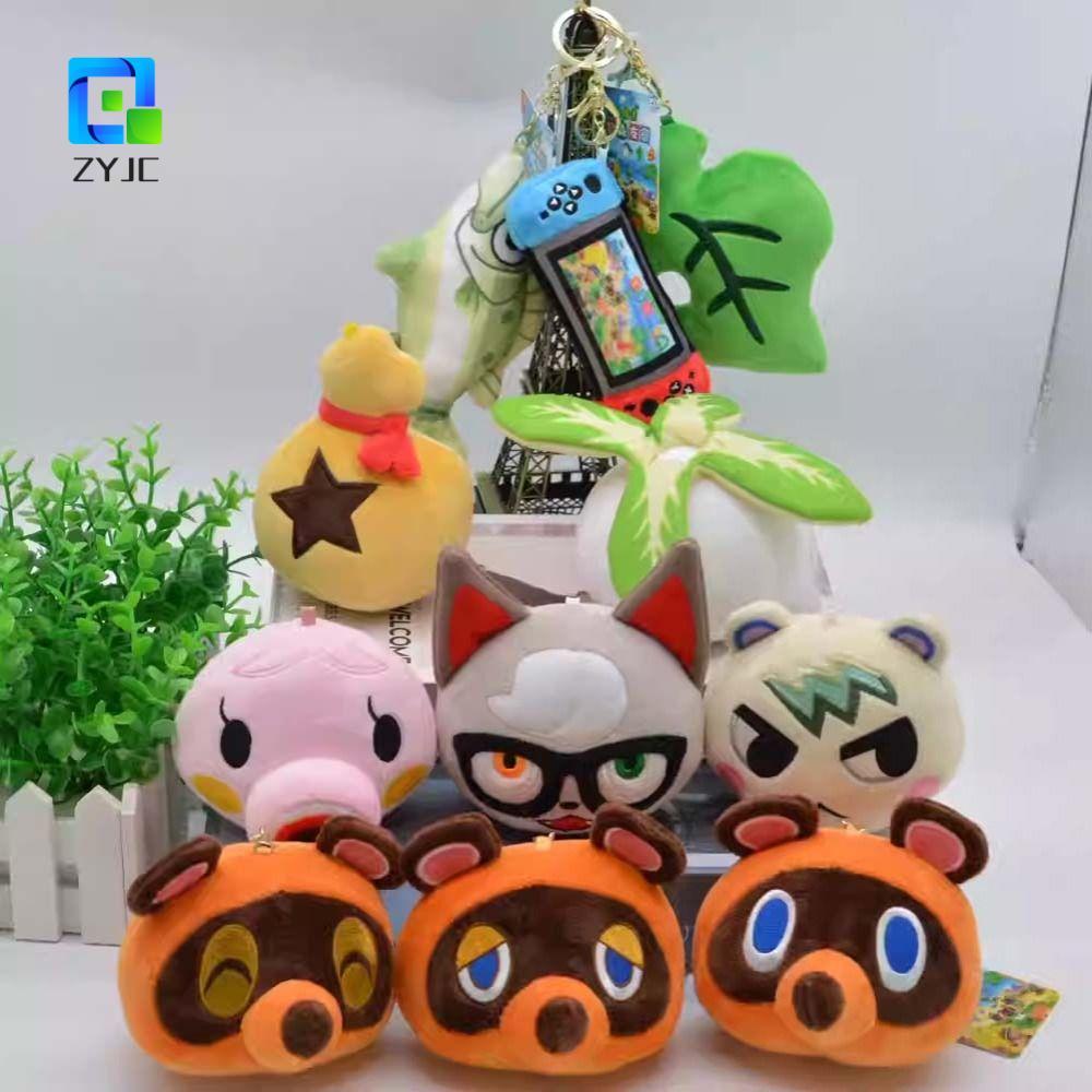 Móc khóa ZYJC Animal Crossing, Marshall Fauna Lá nhỏ Sang trọng Animal Crossing, Túi đi học Trò chơi
