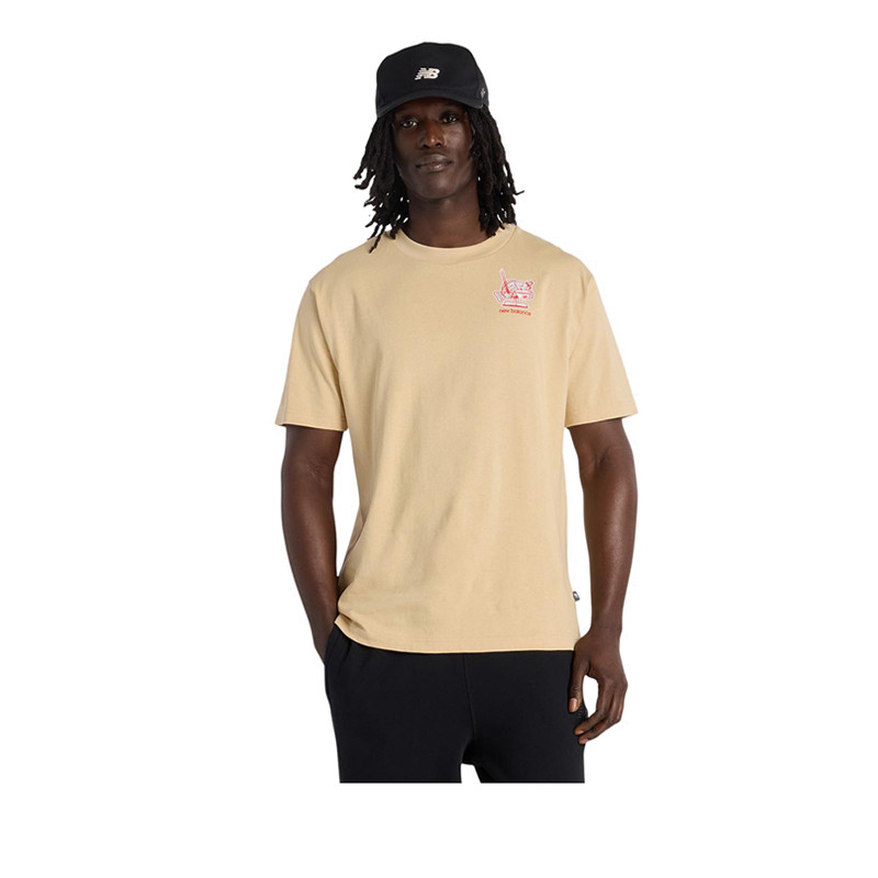 Áo Thun New Balance Ramen Mens - Brown