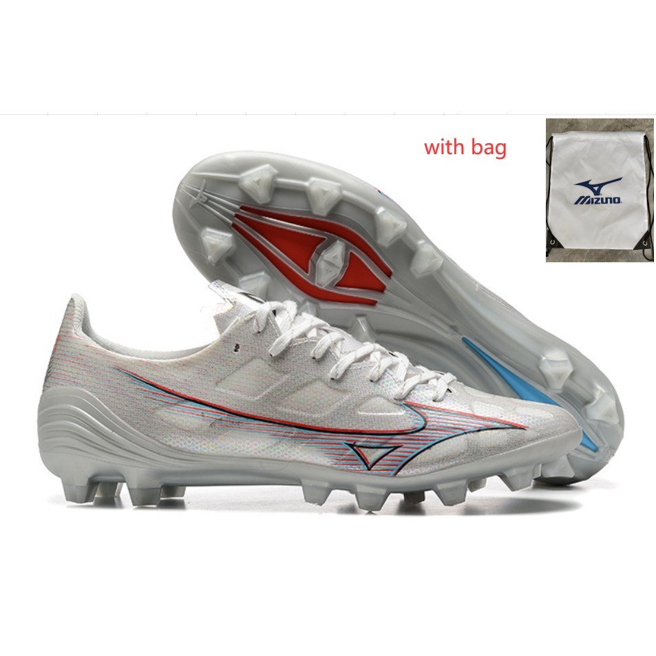 2026 Mizuno Alpha Sản xuất tại Nhật Bản FG Mizuno MORELIA NEO III PRO FG Giày bóng đá FG dệt kim màu