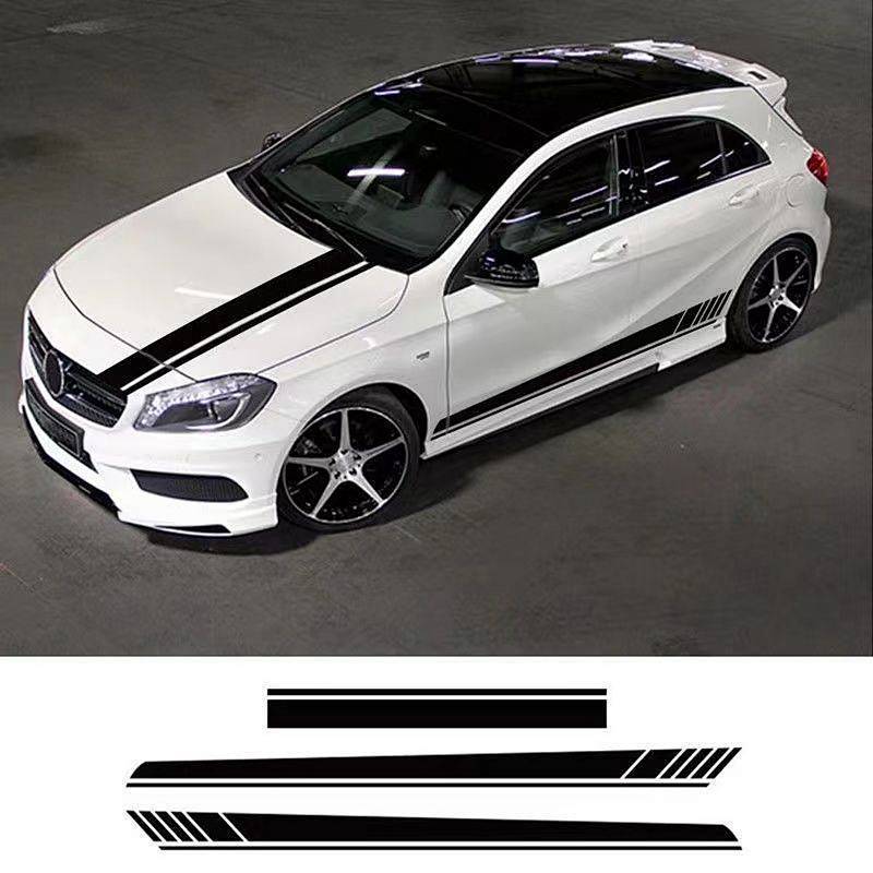 Car Scratch Hidden Sticker Personality Creative Garland Automobile Sticker Car Scratch Hidden Sticke