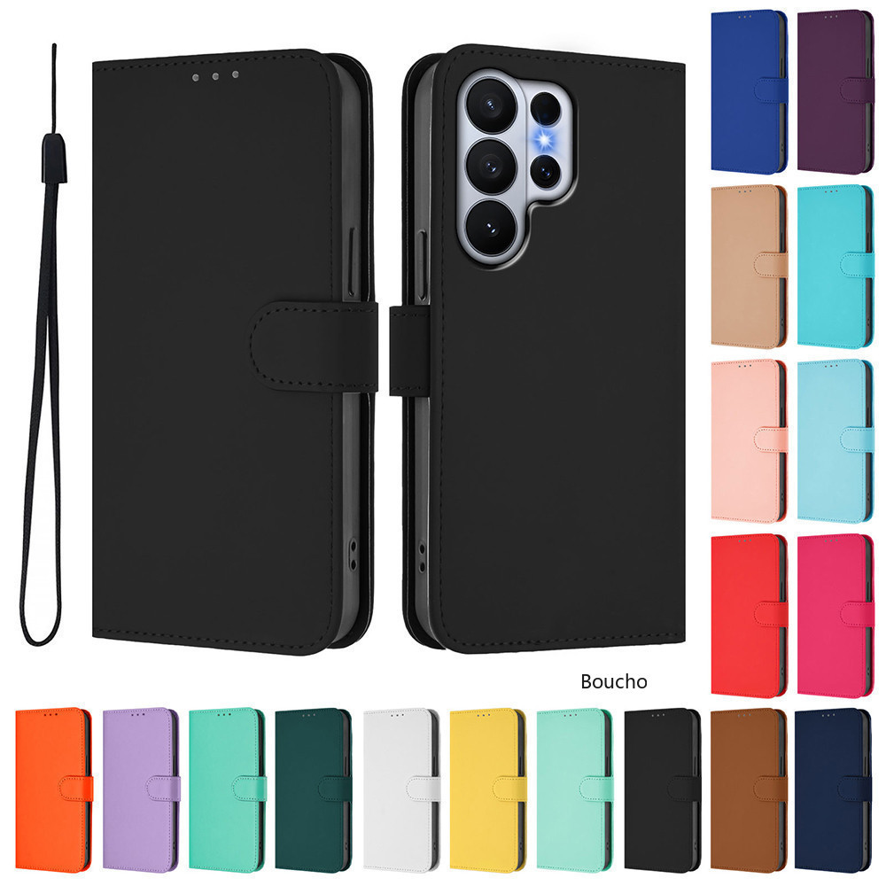 Dành Cho Oukitel C57 Pro Da Ốp Lưng Điện Thoại Coque Oukitel C51 C53 C57S Bảo Vệ Nam Châm Ví Lật Có 