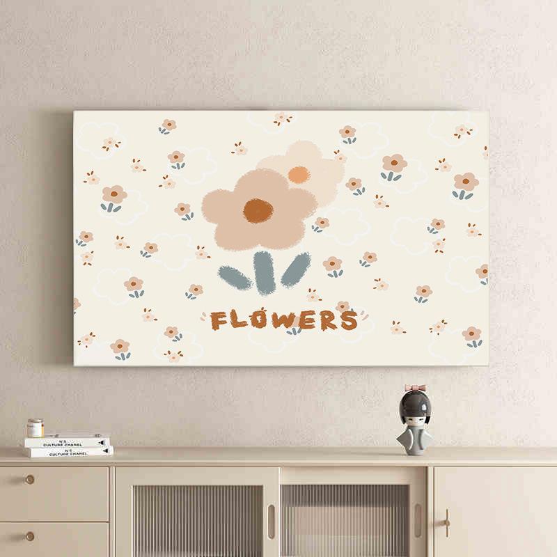 55 Inch Co Giãn Tivi 32 Inch 43 Inch full Cover Tivi Bụi Vải 60 Inch Hoạt Hình Tivi Chống Bụi 75 Inc