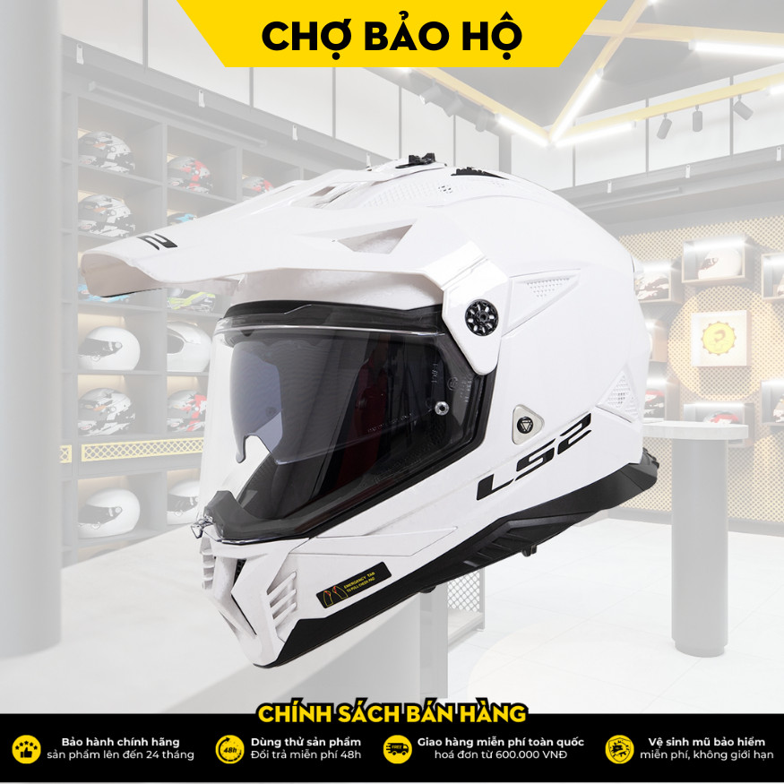 [Ảnh thật] [Chính hãng] NÓN BẢO HIỂM LS2 MX702 PIONEER II