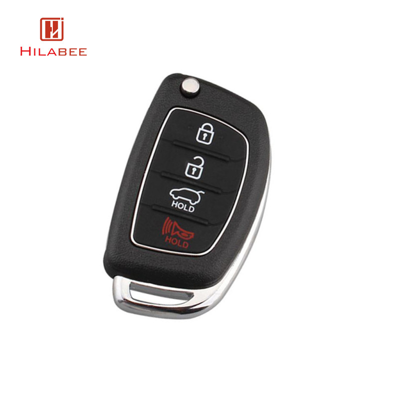 Vỏ chìa khóa từ xa Fob có lưỡi cắt cho Hyundai I10 I20 I30 I35 I40