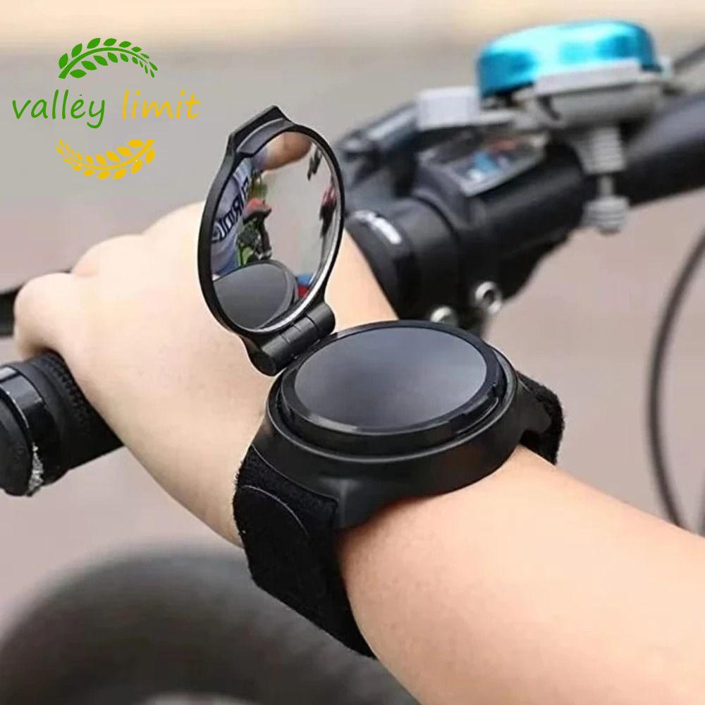 VALLEY LIMIT Gương chiếu hậu xe đạp đa năng, Bề mặt gương mịn có thể xoay 360 độ Gương chiếu hậu, Cấ