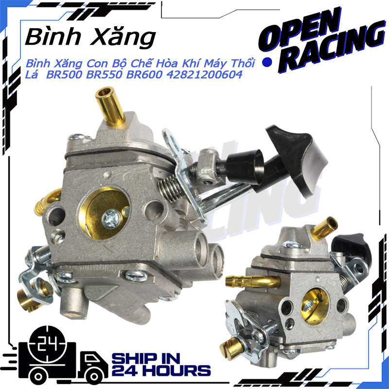 Bộ chế hòa khí Karburator Mesin Blower BR500 BR550 BR600 42821200604 Máy thổi lá mới