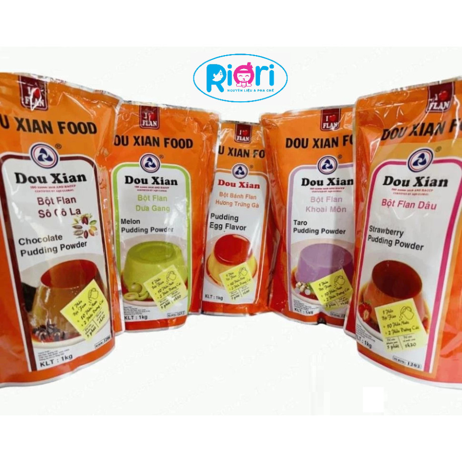 Bột Pudding Douxian gói 1kg