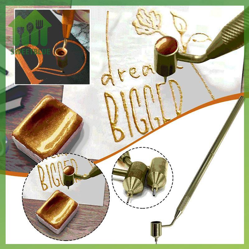 SWEET Slanting Fine-line Paint Pen Fluid Writer Pen Writer Paint Applicator Pen n
