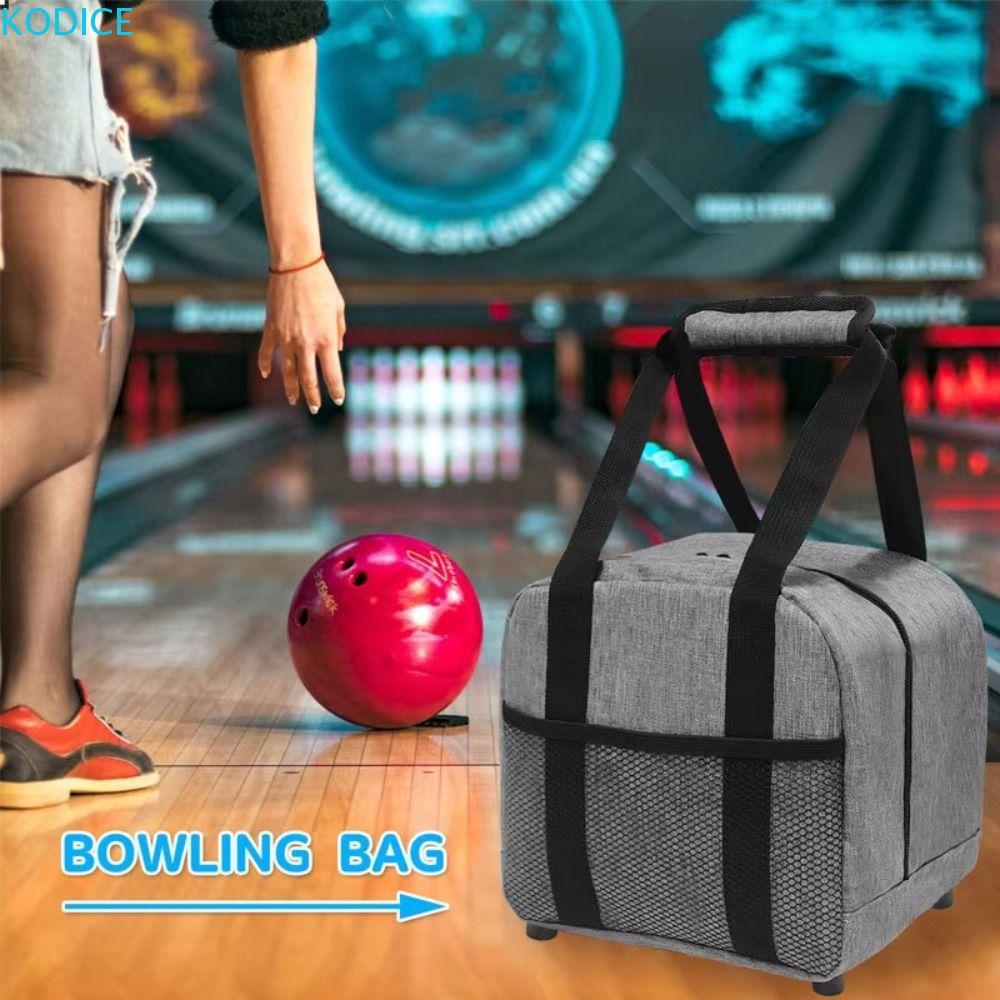 Túi đựng bóng bowling KODICE, có đệm chống sốc Túi bowling đơn, Túi xách nhẹ thực tế Hộp đựng bóng B