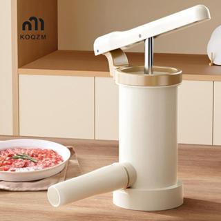 [KOQZM] Máy làm xúc xích tự chế có ống nhồi Hướng dẫn sử dụng Máy làm đầy thịt nhanh Dụng cụ nhà bếp hạng nặng dung tích lớn [mới]