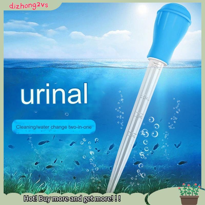 [dizhong2vs] Máy đổi nước bể cá Ống hút Mini Bể cá sạch Pipette Water Changer Máy làm sạch bể cá Ống