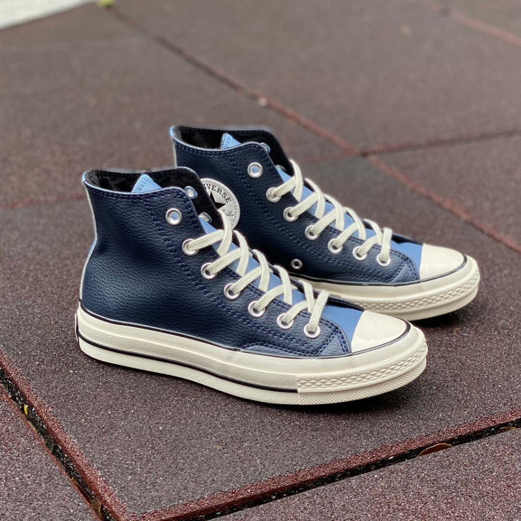 Giày thể thao thông thường cao cấp Converse Chuck 70s màu xanh đậm