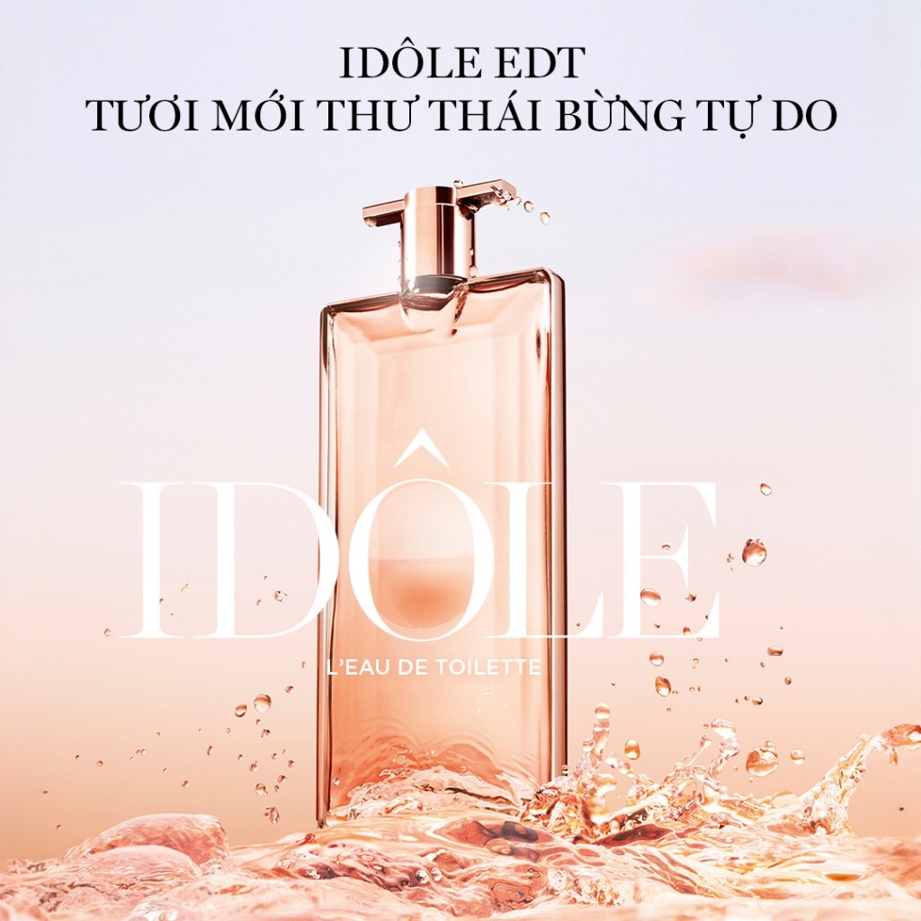 Nước Hoa Idole EDT Lancome Tươi Mới Thư Thái Bừng Tự Do 50ml