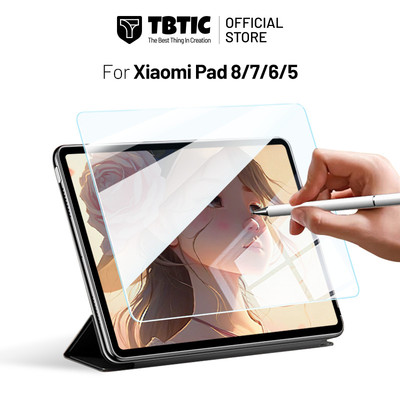 Kính Cường Lực TBTIC Bảo Vệ Màn Hình Cho Xiaomi Pad 8 7 6 5 Pro 11.2 11 Inch 2024 2023 2022