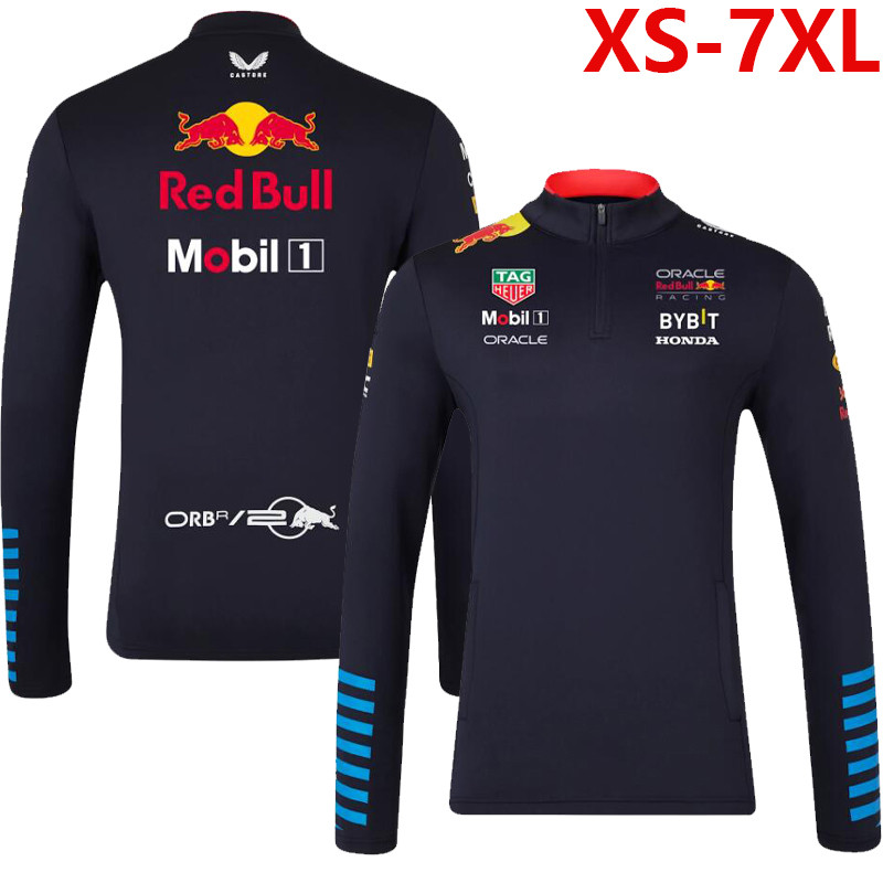 2026 Áo thun dài tay Unisex F1 mới + F1 Red Bull Racing Team Jersey