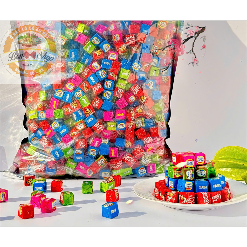 SỈ 2KG Kẹo Milo Cube Hàng Xá Mix Nhiều Vị Thơm Béo - milo socola
