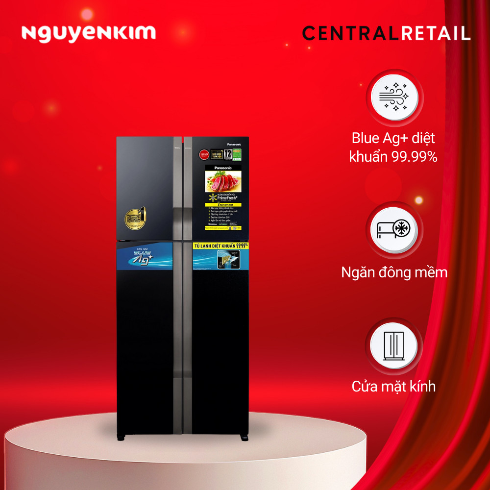 Tủ lạnh Panasonic Inverter 550 lít NR-DZ601VGKV