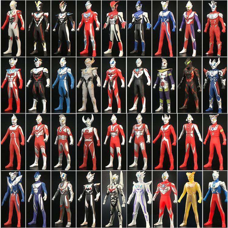 Đồ chơi trẻ em Ultraman mềm 13cm, Quà tặng sinh nhật búp bê Beria thế hệ đầu tiên của Jack 'S, Bộ 44