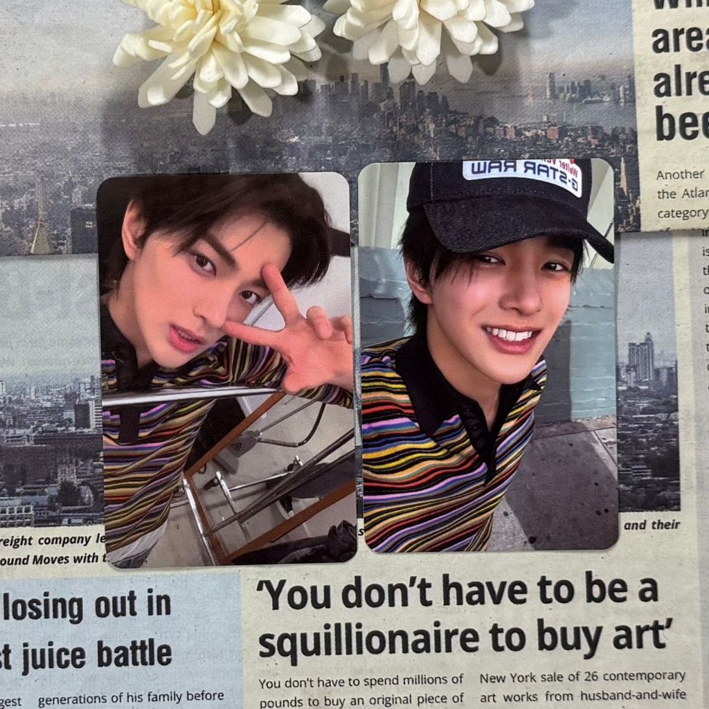 Hàng sẵn Cortis Ancuốc Keonho scene2 pb thẻ đặc biệt sọc Beale