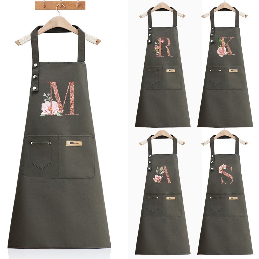 Sleeveless halter apron Hot selling in VietnamGardening apron Kitchen household Waterproof and oil-r