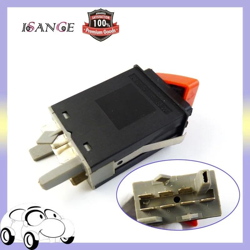 ISANCE Warnblinkschalter Cảnh báo khẩn cấp Công tắc đèn nguy hiểm Nút Dash cho Skoda Octavia 1U2 1Z3