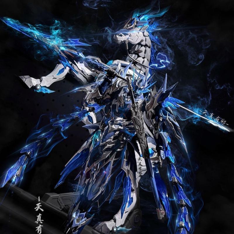 [Mô hình khéo léo] Must-Zhong Modong Core Zhao Yun Lu Bu Nezha Cao Ren Ao Bing Asura Hộp bí ẩn Gunda