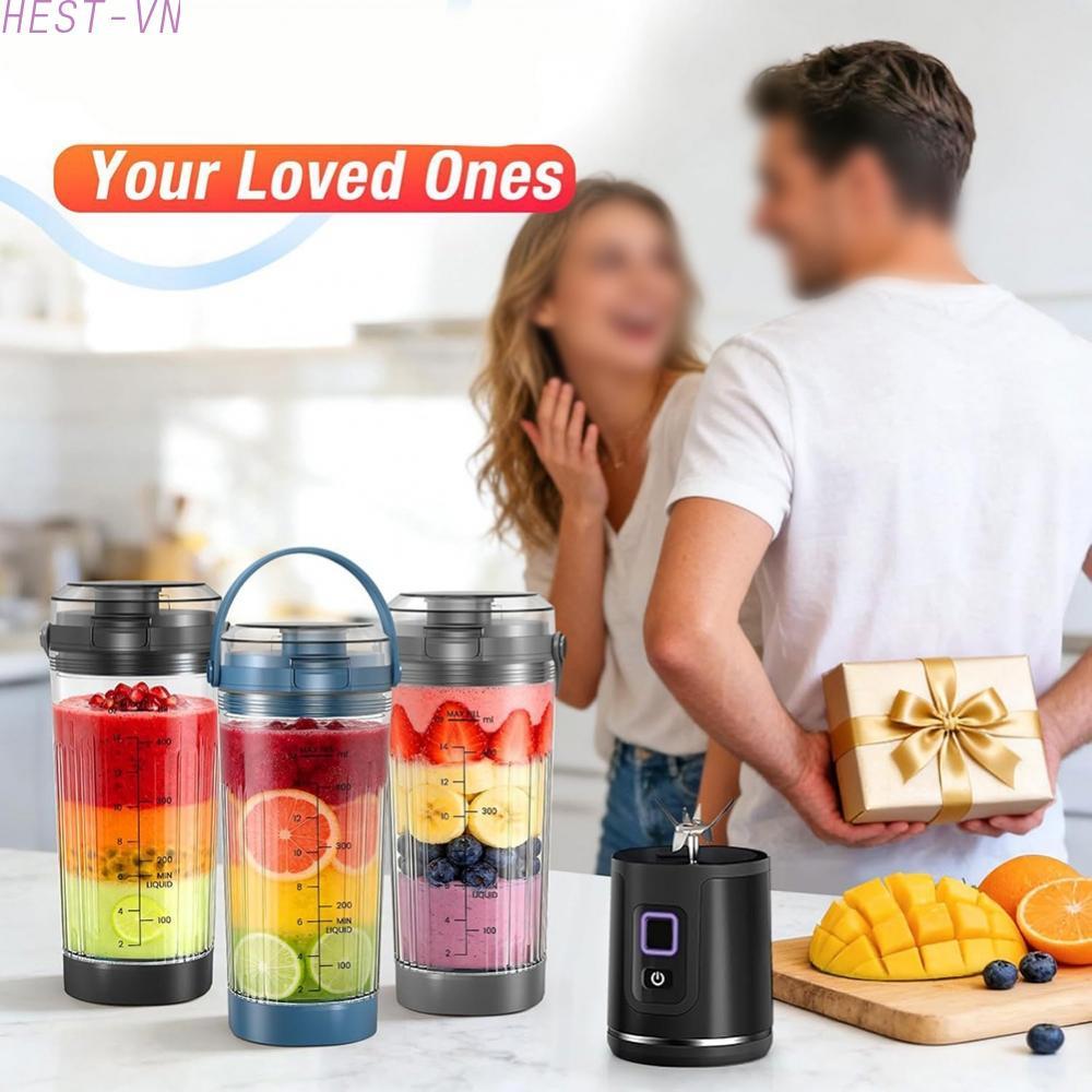 Portable Blender Lid Dishwasher Safe Material Secure Sealing Mechanism