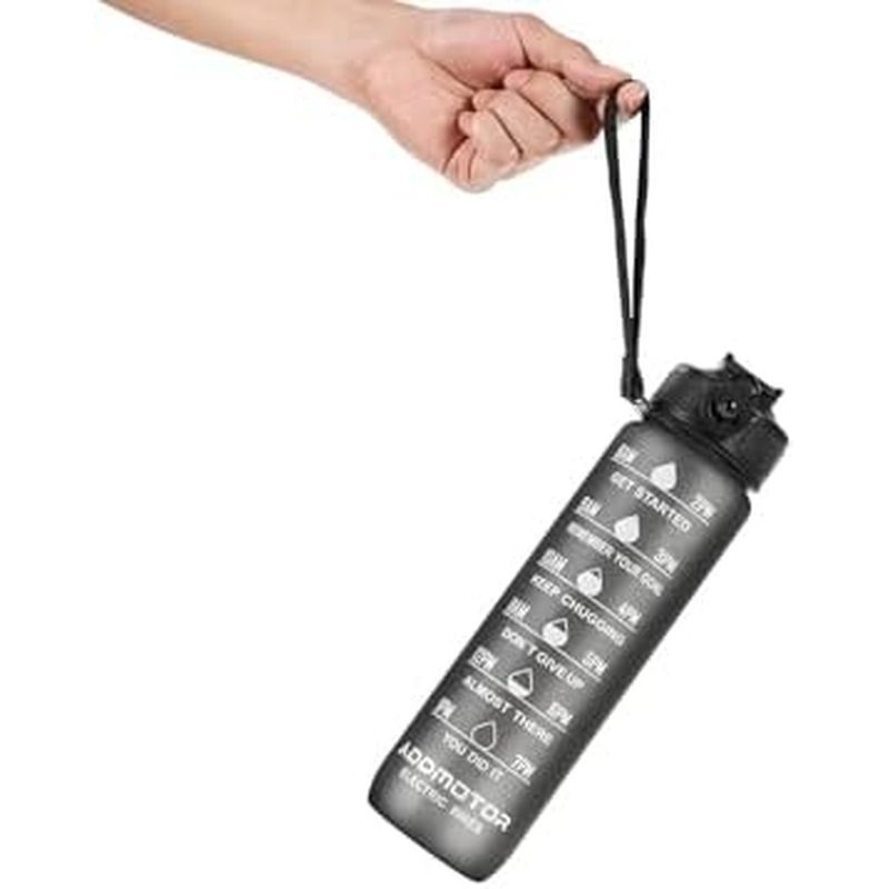 A Free Bottle with Straw -Leakproof BPA & Toxic Free Gym Bottle for Fitness, Gym, Camping, Outdoor S