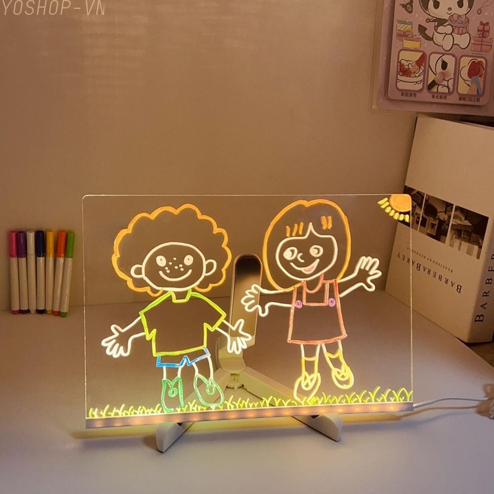 [Ysp]DIY LED Drawing Board Art Project Board Decorative Light Source Board For Kids