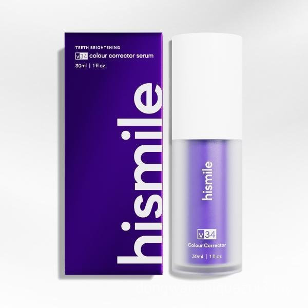 Hismile v34 Color Corrector - Kem che khuyết điểm vết răng, Kem tăng cường làm sáng răng, Kem đánh r