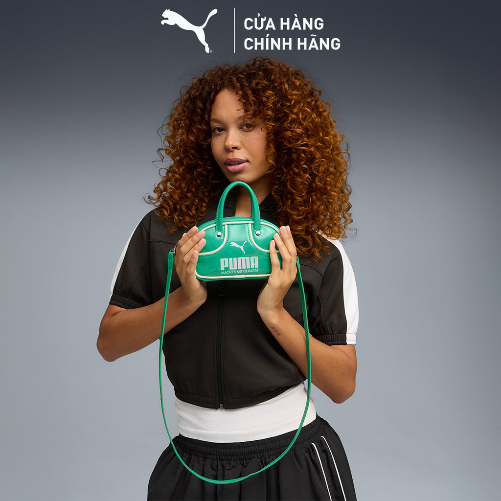 Túi Đeo Vai PUMA Unisex 1976 Micro Grip Bag Vibrant Green Màu Xanh Lá