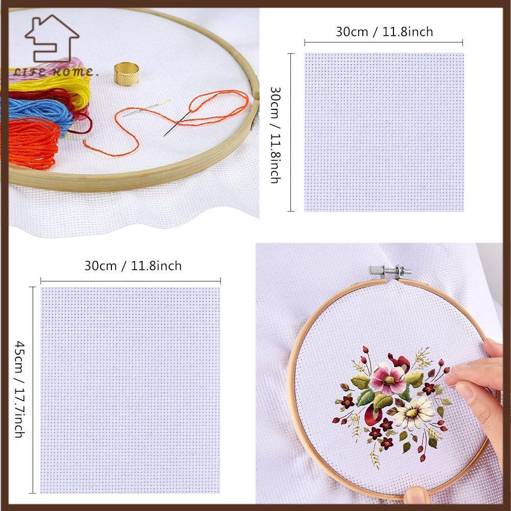 YELGIRL Aida Vải thủ công Canvas Craft Needlework Cross