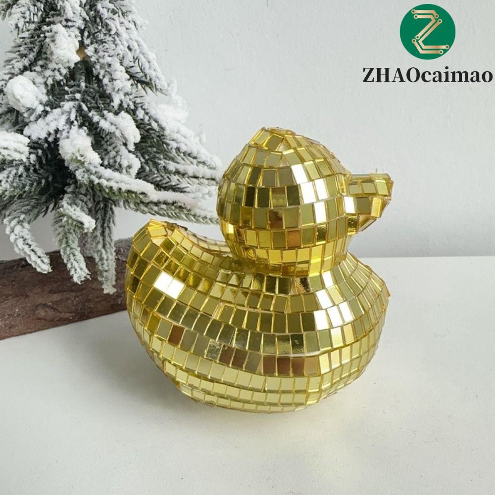 ZHAOcaimao Trang trí bóng vũ trường ZHAOCAIMAO, Đồ thủ công phản quang Bóng vũ trường vịt dễ thương,
