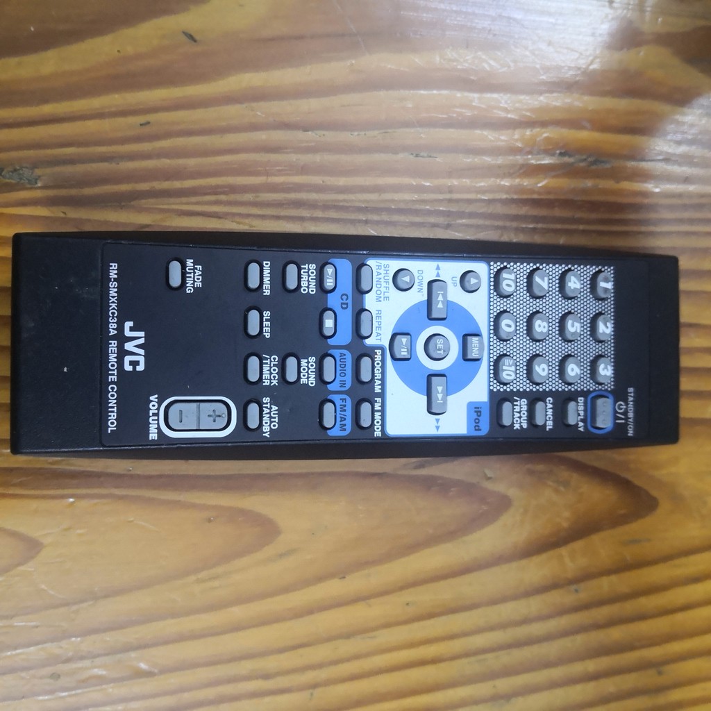 Thích hợp cho điều khiển từ xa máy CD âm thanh kết hợp JVC: RM-SMXKC38A (không có ốp lưng)